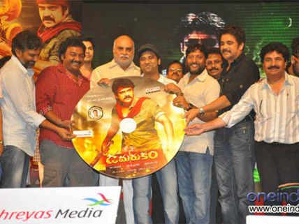Nagarjuna's Damarukam music launched in a grand way