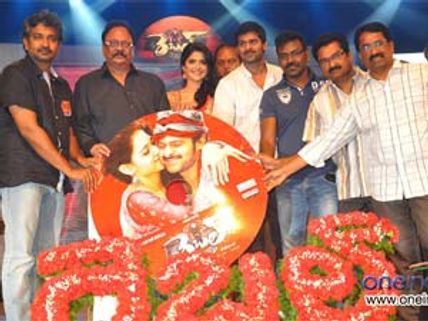 Krishnam Raju, Rajamouli release Rebel audio