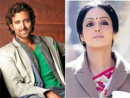 Hrithik Roshan postpones his shooting to watch Sridevi's English Vinglish