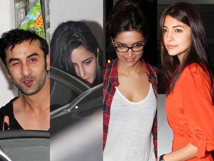 Picture: Katrina, Deepika, Anushka attend Ranbir Kapoor's birthday bash