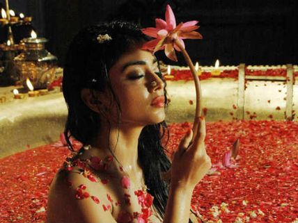 Pictures: Shriya Saran turns glamorous for Chandra