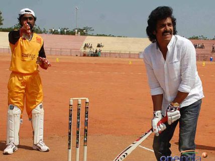 Pictures: Upendra, Puneet, Yogi spotted at Dr Raj Cup