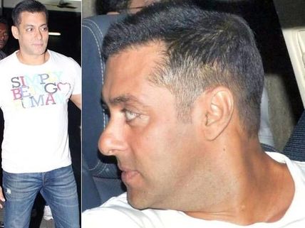 See Picture: Salman Khan looks cool in his new hairstyle
