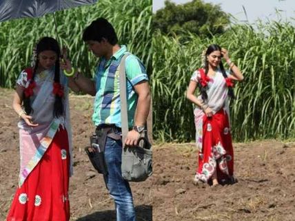 Pictures: Veena Malik turns village belle for Nagna Satyam