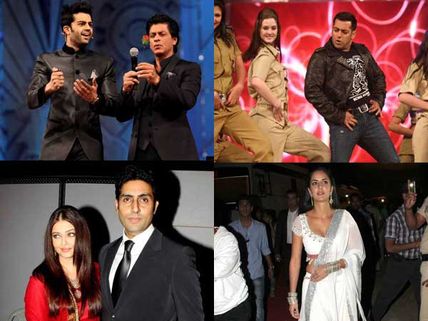 Pictures: Aishwarya, SRK, Salman, Katrina at Umang 2013