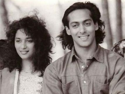 Madhuri Dixit-Salman Khan - Rare pictures and special moments