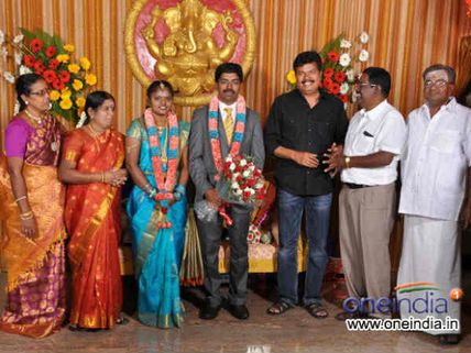 Pics: Tamil bigwigs at Kumudam magazine photographer's son's wedding reception
