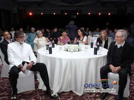 Photos: When Prakash Raj-Prabhu Deva met Steven Speilberg