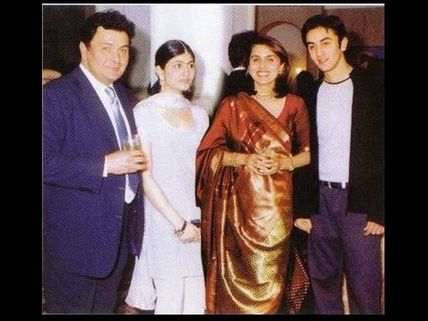 Rare and Unseen pictures of Ranbir Kapoor and his parents