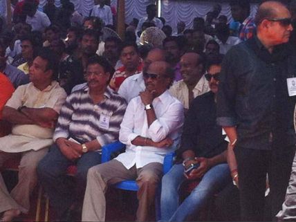 Photos: Rajinikanth, Ajith, Surya at hunger strike