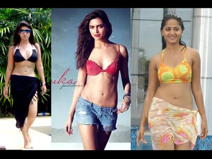Indian Actresses In Bikini: Nayantara beats Deepika Padukone, Anushka