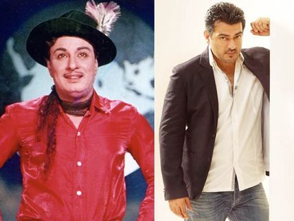 Ajith, second best after MGR!