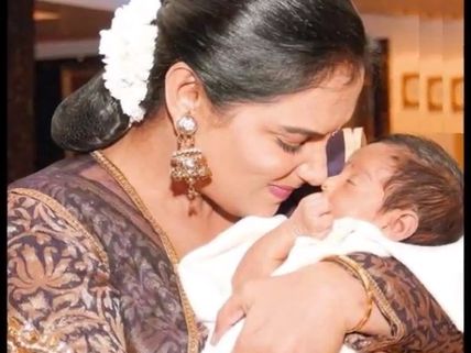 Photos: Shwetha Menon's daughter kick-starts Green Drive