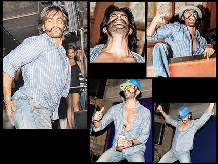 Picture: Oops! Naughty Ranveer Singh shaking up his booty