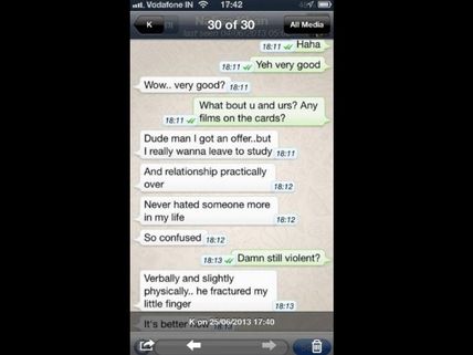 New Pics: Suraj Pancholi broke girlfriend Jiah Khan's finger?