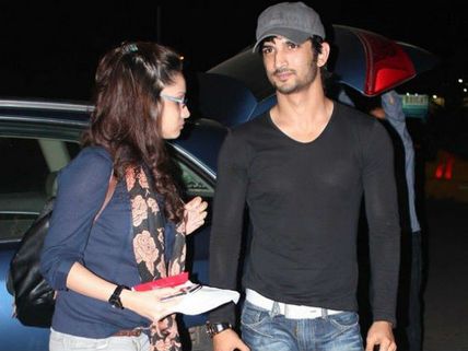 Candid Photos: Ankita Lokhande and Sushant Singh at IIFA 2013