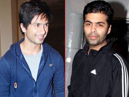 Cold war between Shahid Kapoor and Karan Johar?
