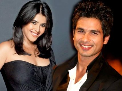 Shahid Kapoor bonds with Ekta Kapoor like never before!