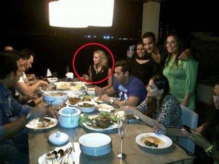 In Pics: Salman Khan Dines With Rumoured Girlfriend Lulia Vantur