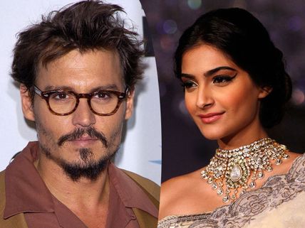 Sonam Kapoor To Work With Hollywood Star Johnny Depp!