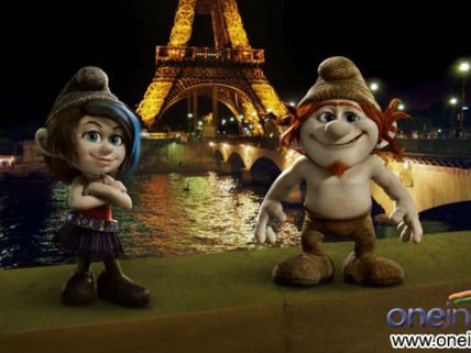 The Smurfs To Dance To Indian Tune