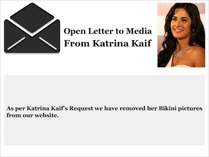 No Bikini For Katrina Kaif