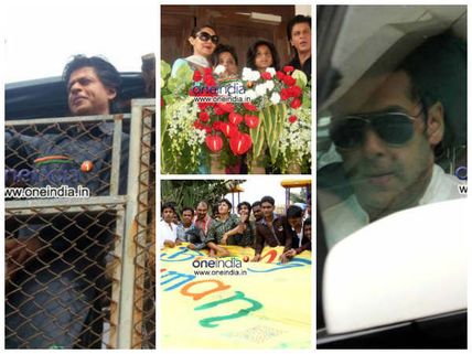 Pictures: Shahrukh, Salman Khan Celebrate Eid