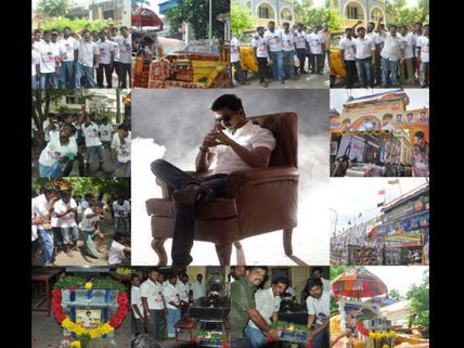 Vijay Fans Welcome Thalaivaa 
