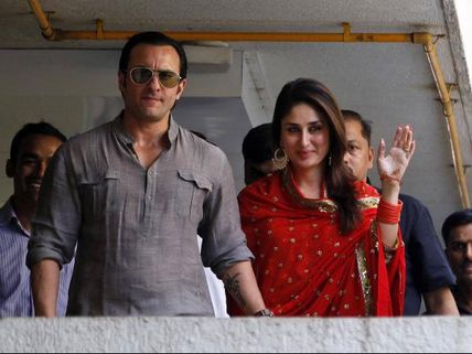 Saif Won't Kiss Other Women, Orders Wife Kareena!
