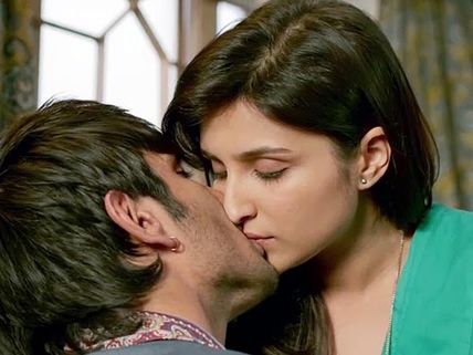 Sushant Singh Rajput Gets To Kiss 27 Times?