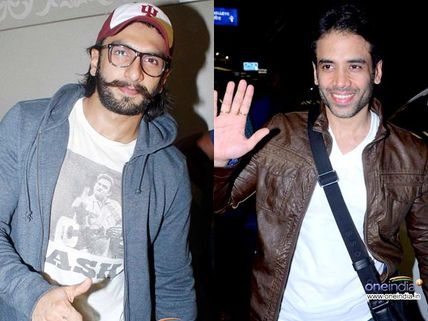Ranveer Singh, Tusshar Kapoor Leave For SAIFTA