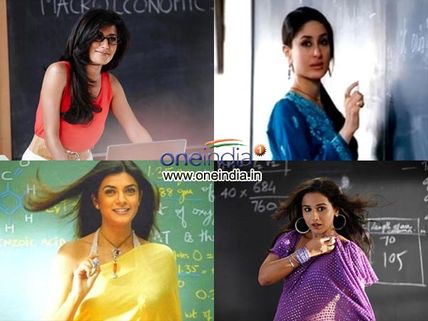 Hottest Teachers In Bollywood Cinemas