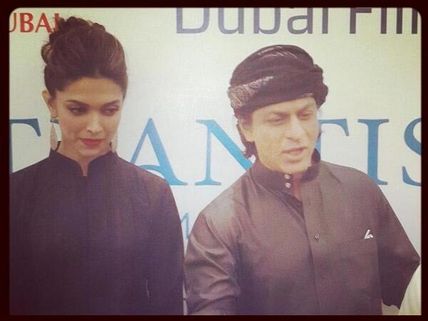 Happy New Year Celebs Don Arabian Attires In Dubai Press Meet