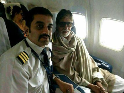 Picture: Amitabh Bachchan, Rekha Spotted Together In A Flight