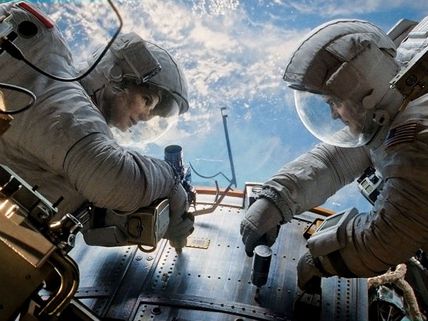 Gravity Movie Review - Visually Exciting Suspense Drama 