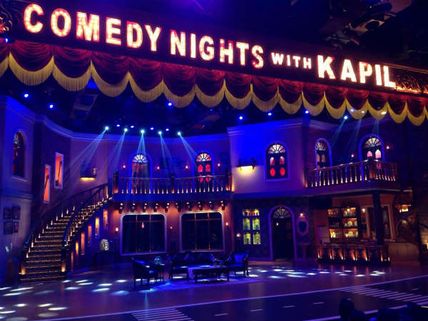 See Pics: Comedy Nights With Kapil Brand New Set; Farah Khan First Guest!