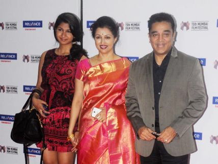Photos: Kamal Hassan Spotted With Gauthami's Daughter Subbulaksmi