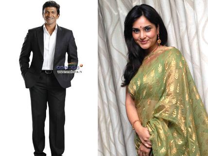 Puneet Rajkumar-Ramya Honoured With State Awards 