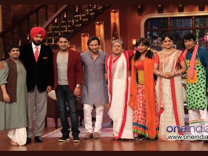Mrs Pammi Pyarelal Is New Gutthi On Comedy Nights; Saif Ali Khan Join Kapil Sharma!