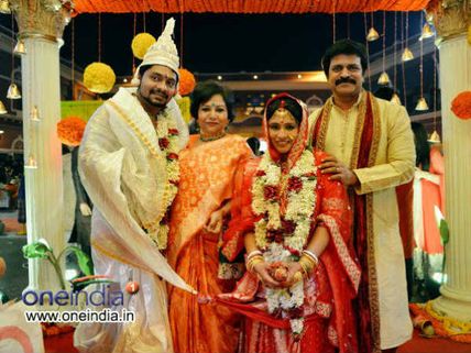 Photos: Bengali-Style Wedding For Telugu Actor Brahmaji's Son