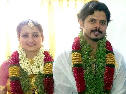 Sreesanth Ties Knot With His Girlfriend!