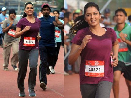 Manju Warrier Starts Off With The Marathon