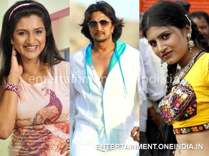 Big Boss Girls To Do Special Number In Sudeep's Maanikya