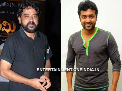 Surya's Surprise Party For Santosh Sivan