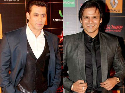 Shocking: Salman Khan Hugs Abhishek Bachchan, Snubs Vivek Oberoi