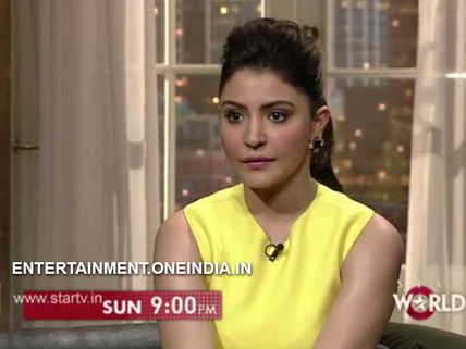 Anushka Sharma On Koffee With Karan - New Lips Hiding Her Blush Over Virat Kohli! 