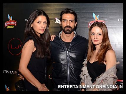 All's Well Between Sussanne And Arjun Rampal-Mehr Jessia!