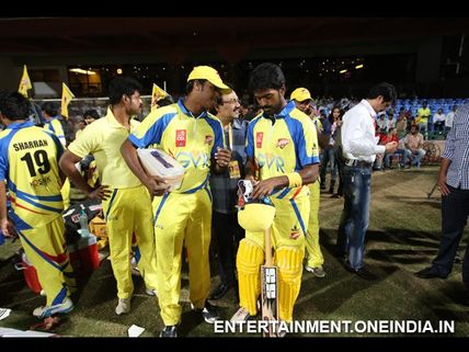 CCL 4: Chennai Rhinos Loses To Kerala Strikers By 12 Runs