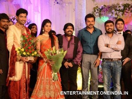Photos: Simbu's Sister Ilakkiya's Wedding Reception