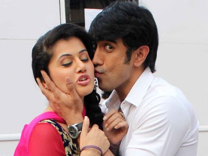 Shocking: Taapsee Pannu Kissed By Her Co-star In Public